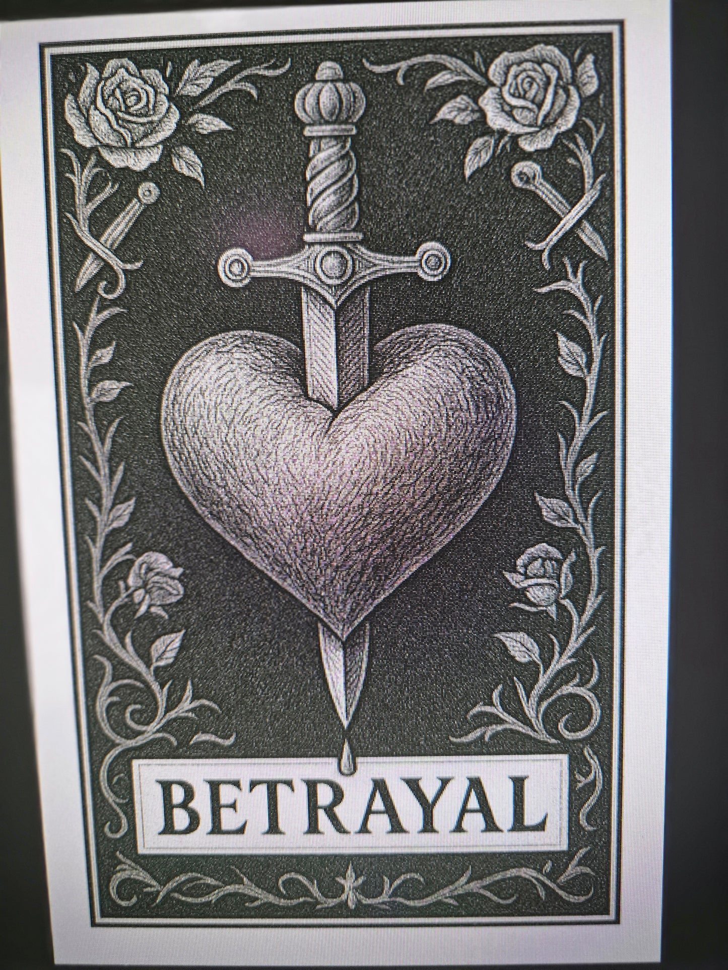 Tarot card "Trope" LED light boxes