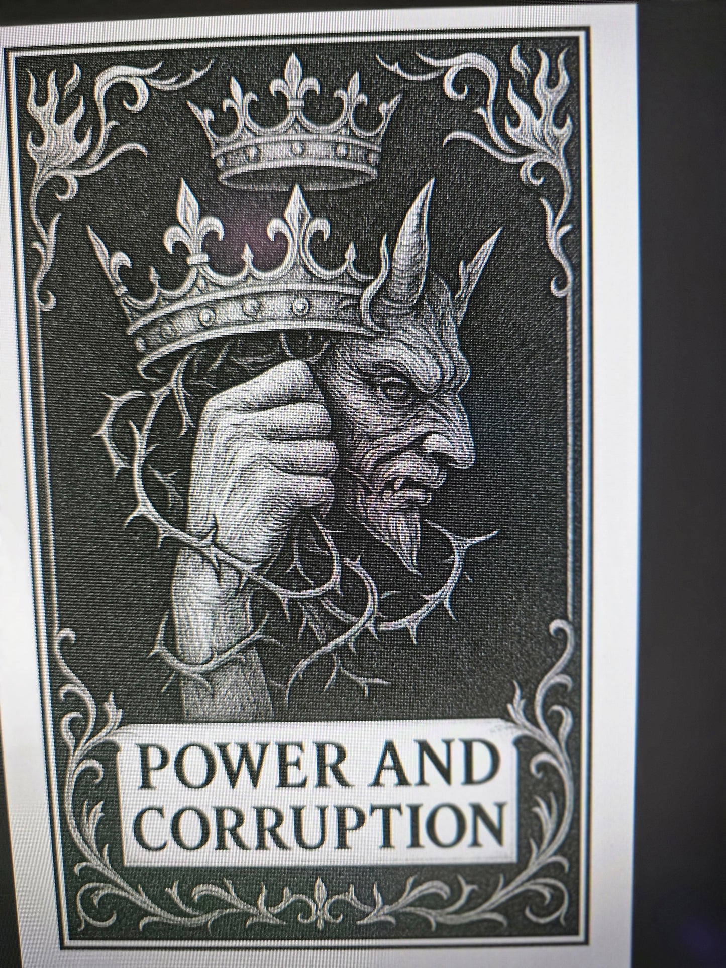 Tarot card "Trope" LED light boxes