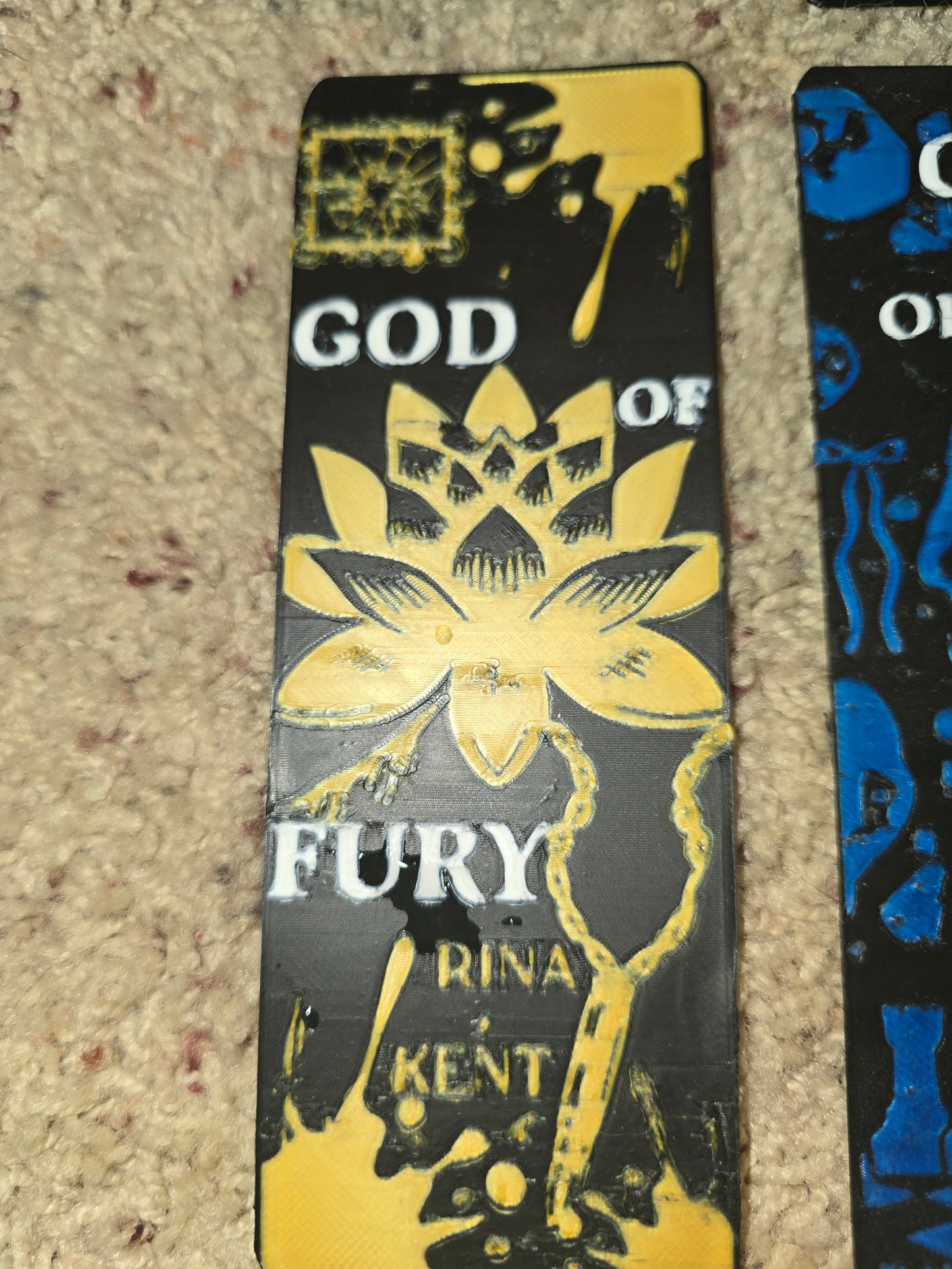 Legacy of Gods Inspired 3D Printed Bookmarks – Dark Romance Bookish Bookmark
