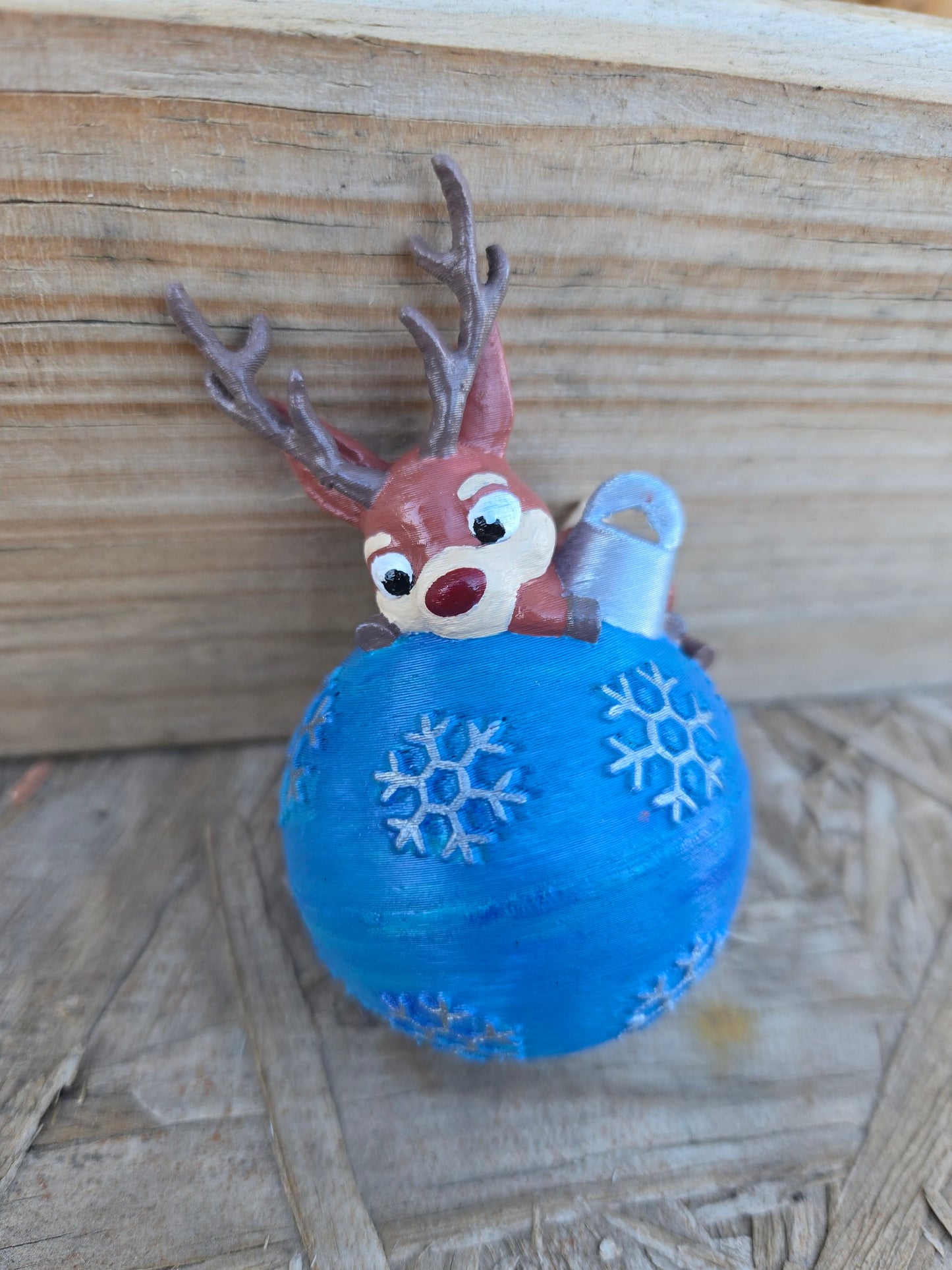 🎄✨ Set of 6 Cute Christmas Ornaments (Unpainted)