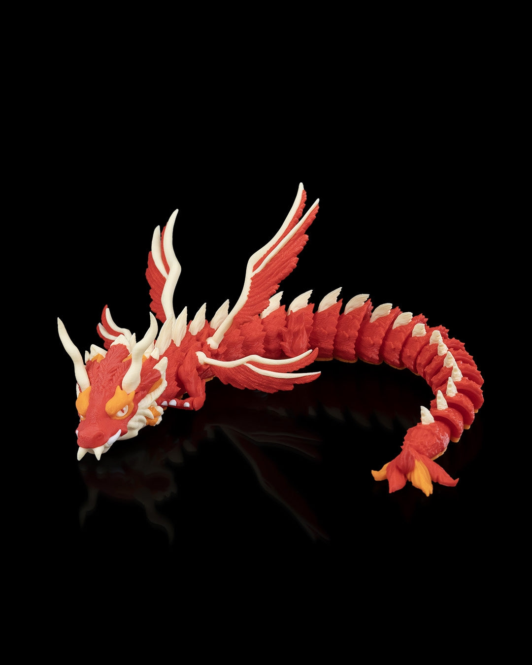 🐉✨ Glow Dragon – Articulated Fantasy Dragon (3D Printed, Multi-Color)
