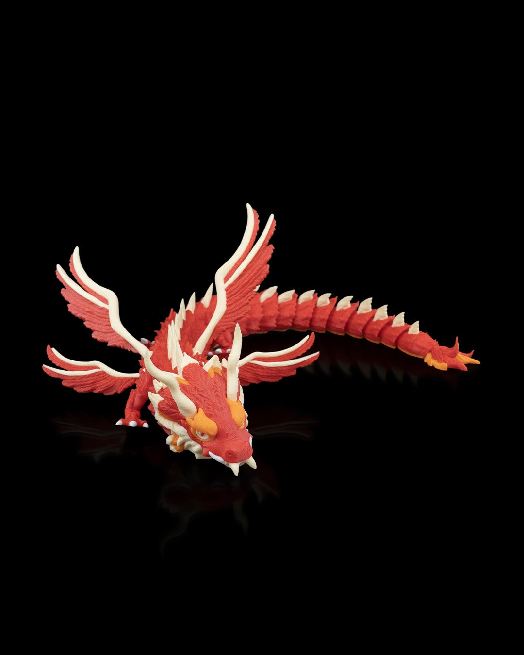 🐉✨ Glow Dragon – Articulated Fantasy Dragon (3D Printed, Multi-Color)